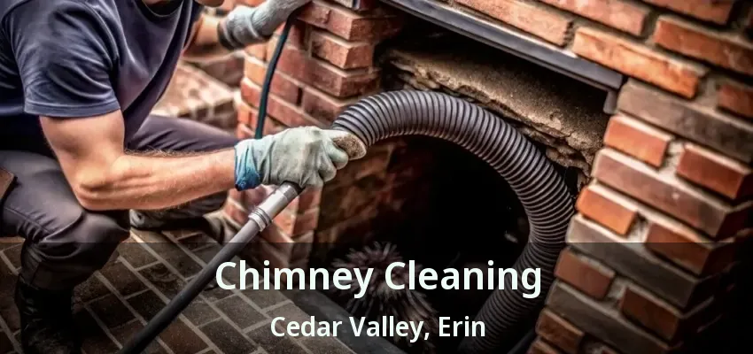 Chimney Cleaning Cedar Valley, Erin - ON