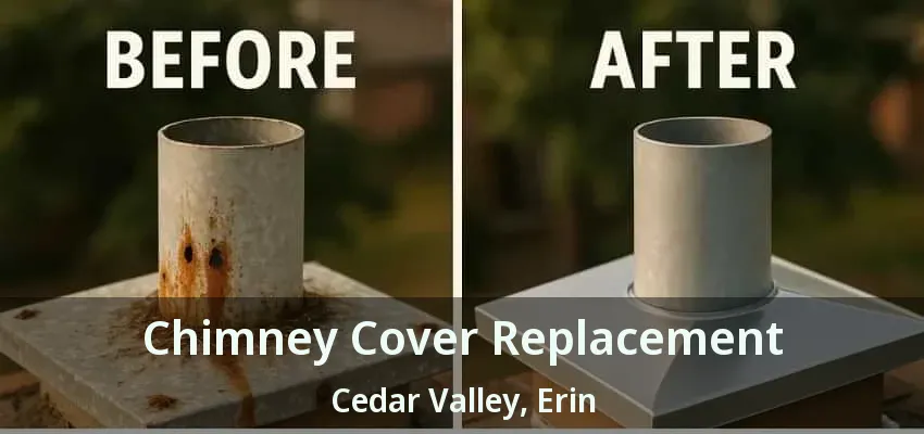 Chimney Cover Replacement Cedar Valley, Erin - ON
