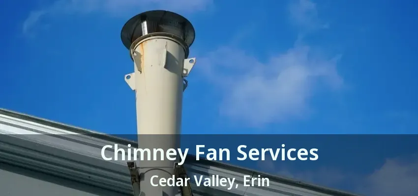 Chimney Fan Services Cedar Valley, Erin - ON