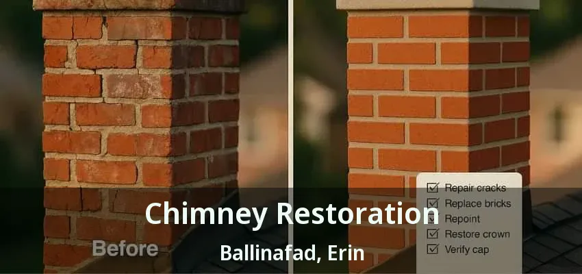 Chimney Restoration Ballinafad, Erin - ON