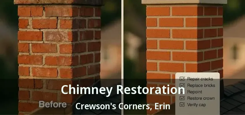 Chimney Restoration Crewson's Corners, Erin - ON