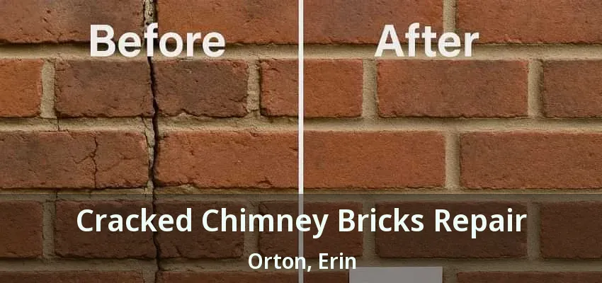 Cracked Chimney Bricks Repair Orton, Erin - ON Cracked Chimney Bricks Repair Orton, Erin - ON