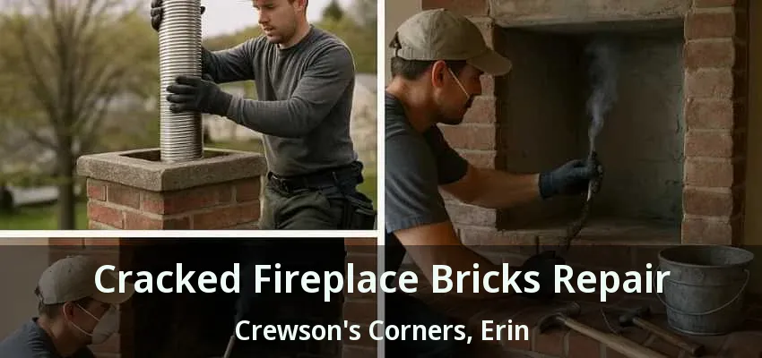 Cracked Fireplace Bricks Repair Crewson's Corners, Erin - ON Cracked Fireplace Bricks Repair Crewson's Corners, Erin - ON