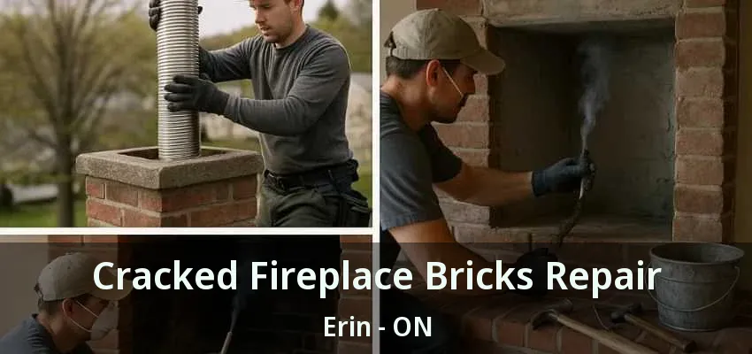 Cracked Fireplace Bricks Repair Erin - ON Cracked Fireplace Bricks Repair Erin - ON
