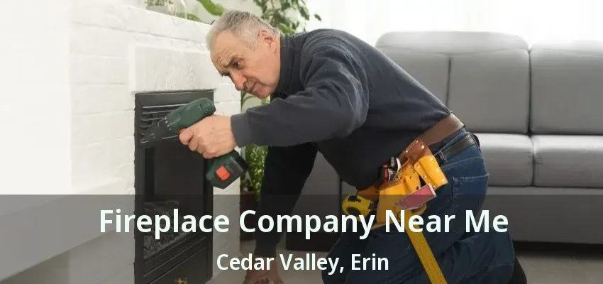 Fireplace Company Near Me Cedar Valley, Erin - ON