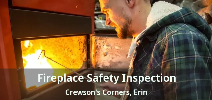 Fireplace Safety Inspection Crewson's Corners, Erin - ON