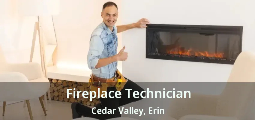 Fireplace Technician Cedar Valley, Erin - ON