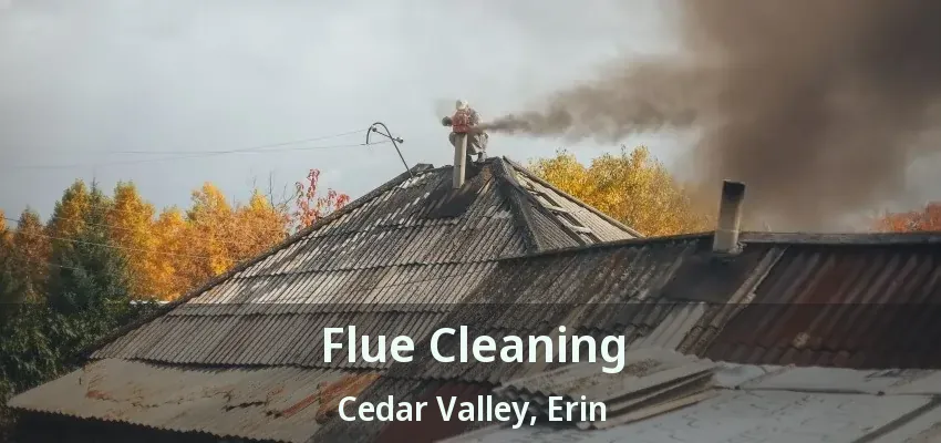 Flue Cleaning Cedar Valley, Erin - ON