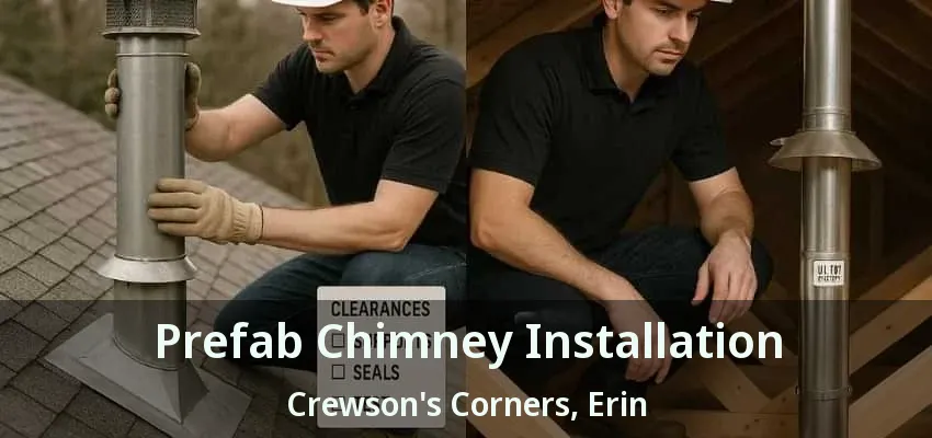 Prefab Chimney Installation Crewson's Corners, Erin - ON