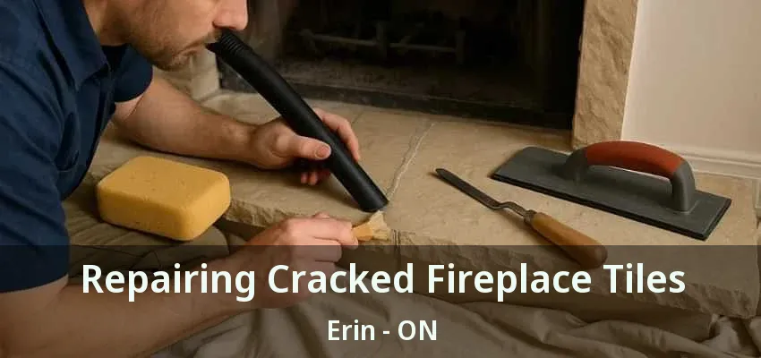Repairing Cracked Fireplace Tiles Erin - ON